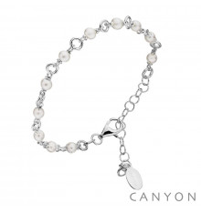 Bracelet 11 perles CANYON en argent 925/1000-E-Shop bijoux-totem.fr