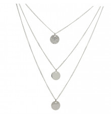 doriane-argent 925-collier-3 rangs-bijoux totem.
