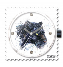 Stamps Cadran de montre Diamond Panther.