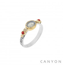 canyon-bague-argent 925-labradorite-bijoux totem.