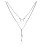 DORIANE-Argent 925-collier-3 rangs-bijoux totem.