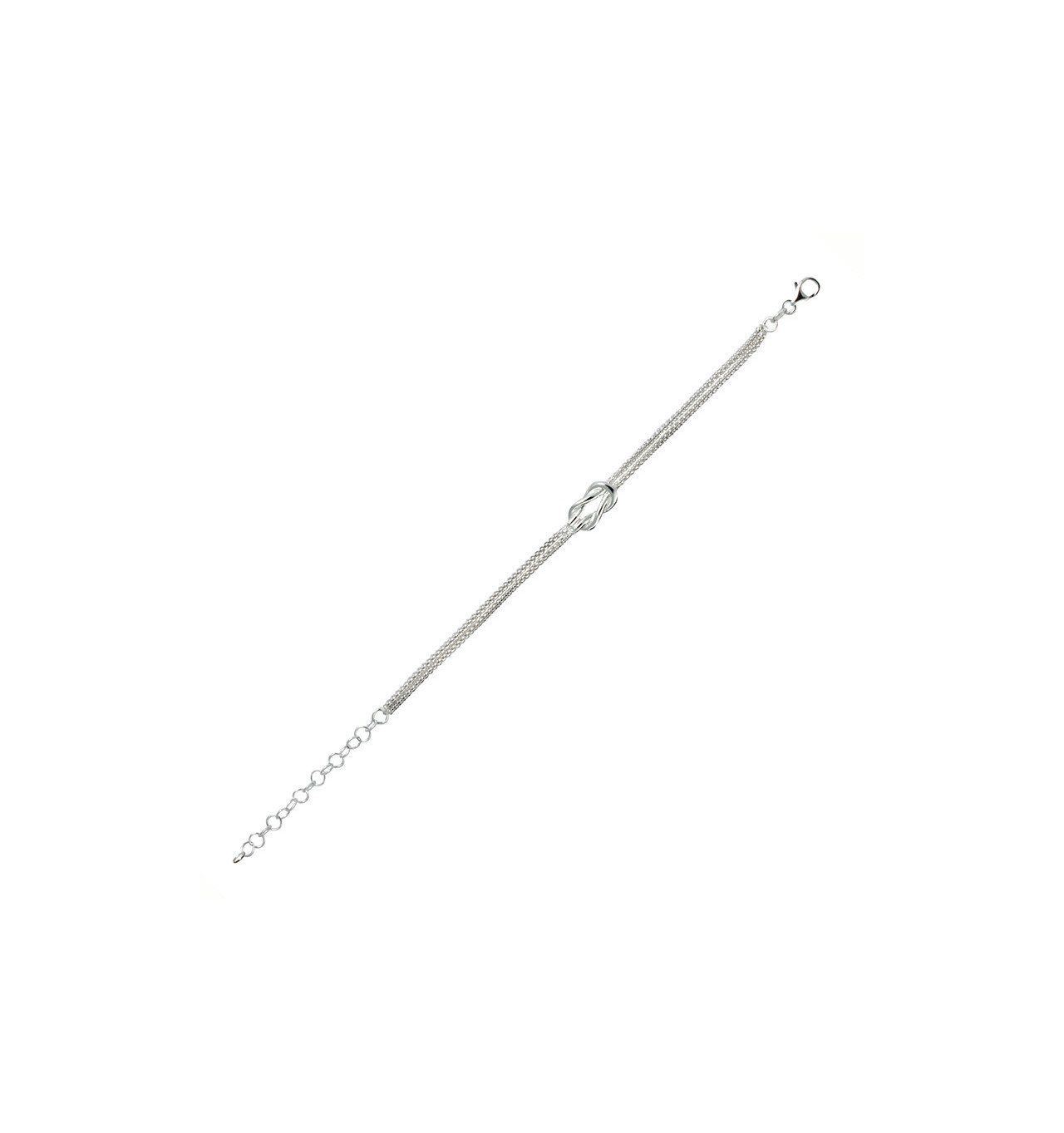 canyon-bracelet-2 chaines-argent 925-bijoux totem.