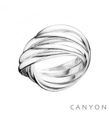 canyon-bague-6 anneaux-argent 925-bijoux totem.CANYON Bague.
