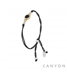 canyon-bracelet-argent 925-onyx-cordon-bijoux totem.