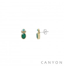 canyon-puces-boucles d'oreilles-argent 925-bijoux totem.