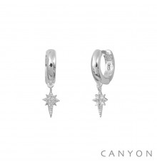canyon-créoles-boucles d'oreilles-argent 925-bijoux totem.