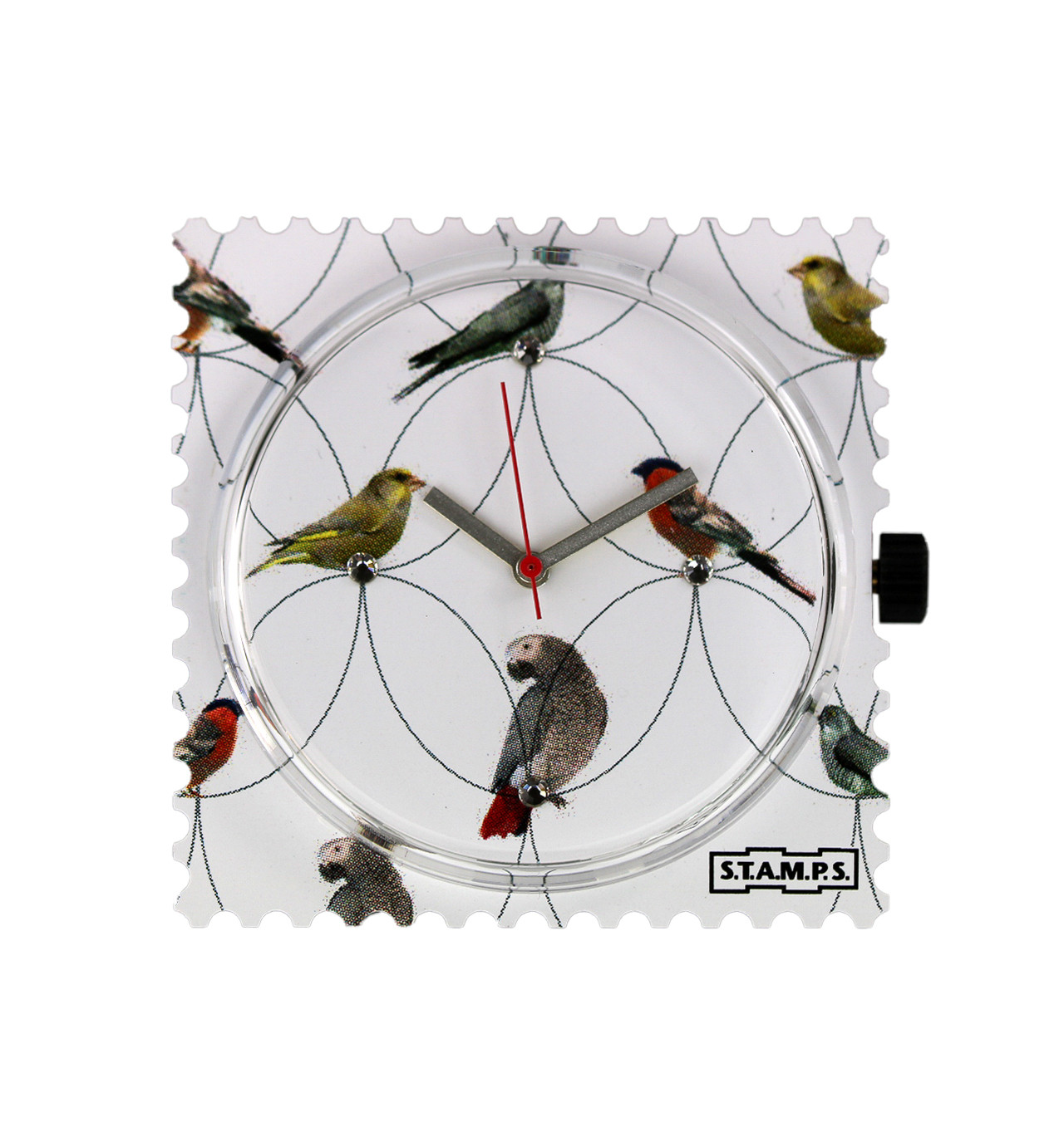 Cadran de montre Diamond Birds, Marque Stamps | Bijoux Totem