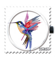 stamps-humming bird-cadran-montre-bijoux totem