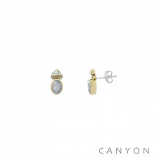 canyon-boucles d'oreilles-pierre de lune-argent 925-bijoux totem.