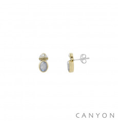 canyon-boucles d'oreilles-pierre de lune-argent 925-bijoux totem.