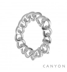 canyon-bracelet-argent-maillon-gourmette-bijoux totem