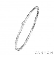 canyon-bracelet-argent-extensible-mini cubes-bijoux totem