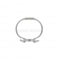 Secret de cuir-jonc-bracelet-donut-bijoux totem.