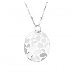 canyon france-collier-argent 925-petit ovale ajouré-bijoux totem.
