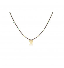 loetma-beach-turquoise-hématite-collier-réglable-bijoux totem