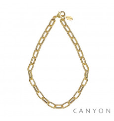 canyon france-collier-laiton-plaqué or-bijoux totem.