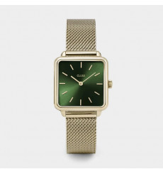 cluse-tétragone mesh-montre-femme-acier-bijoux totem