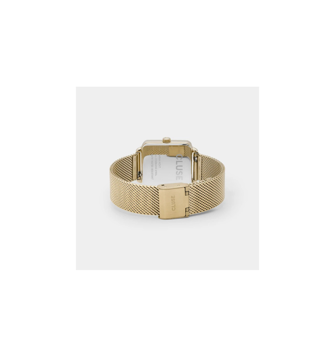 cluse-tétragone mesh-montre-femme-acier-bijoux totem
