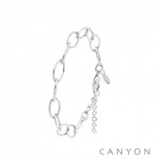 canyon france-bracelet-argent-maillons-ovales-bijoux totem