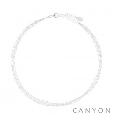 canyon france-collier-argent-multi-chaines-bijoux totem.