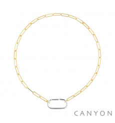 canyon france-collier-chaine-laiton-bijoux totem.
