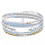 doriane bijoux-bracelet-argent 925-3 tours-bijoux totem.
