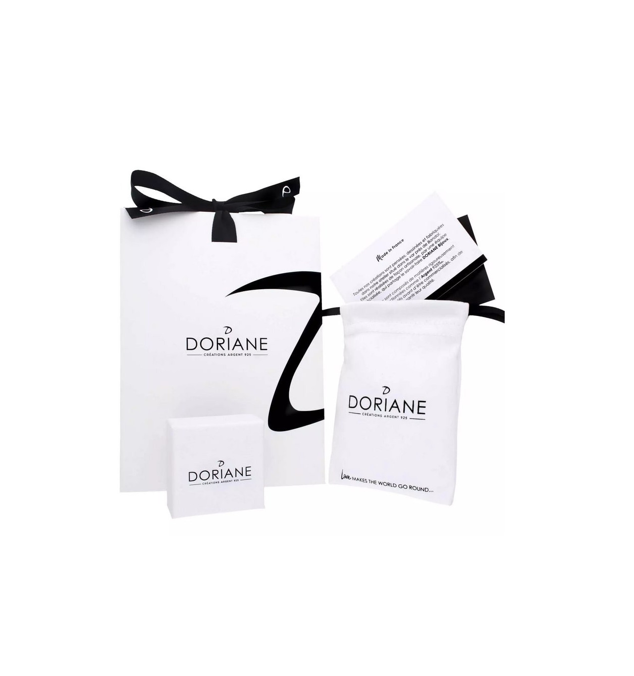 doriane-double chaine-argent 925-boucles d'oreilles-bijoux totem.