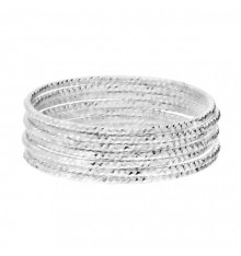 doriane-7 anneaux-élastique-Argent 925-bague-bijoux totem.