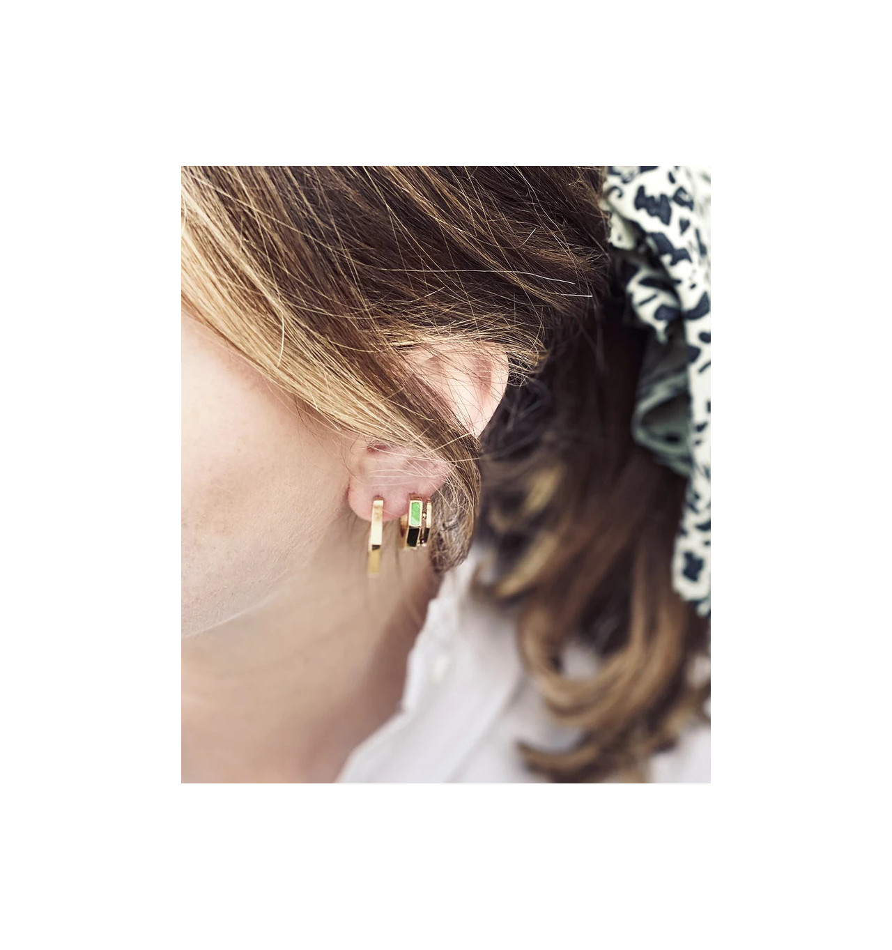 zag-bijoux-boucles d'oreilles-octa-acier-doré-bijoux totem.