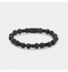 rebel&rose-variations black-bracelet-extensible-bijoux totem.