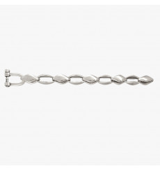 cxc-camélia-bracelet-gourmette-plaqué argent-bijoux totem