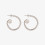 cxc-camélia-boucles d'oreilles-plaquées argent-bijoux totem