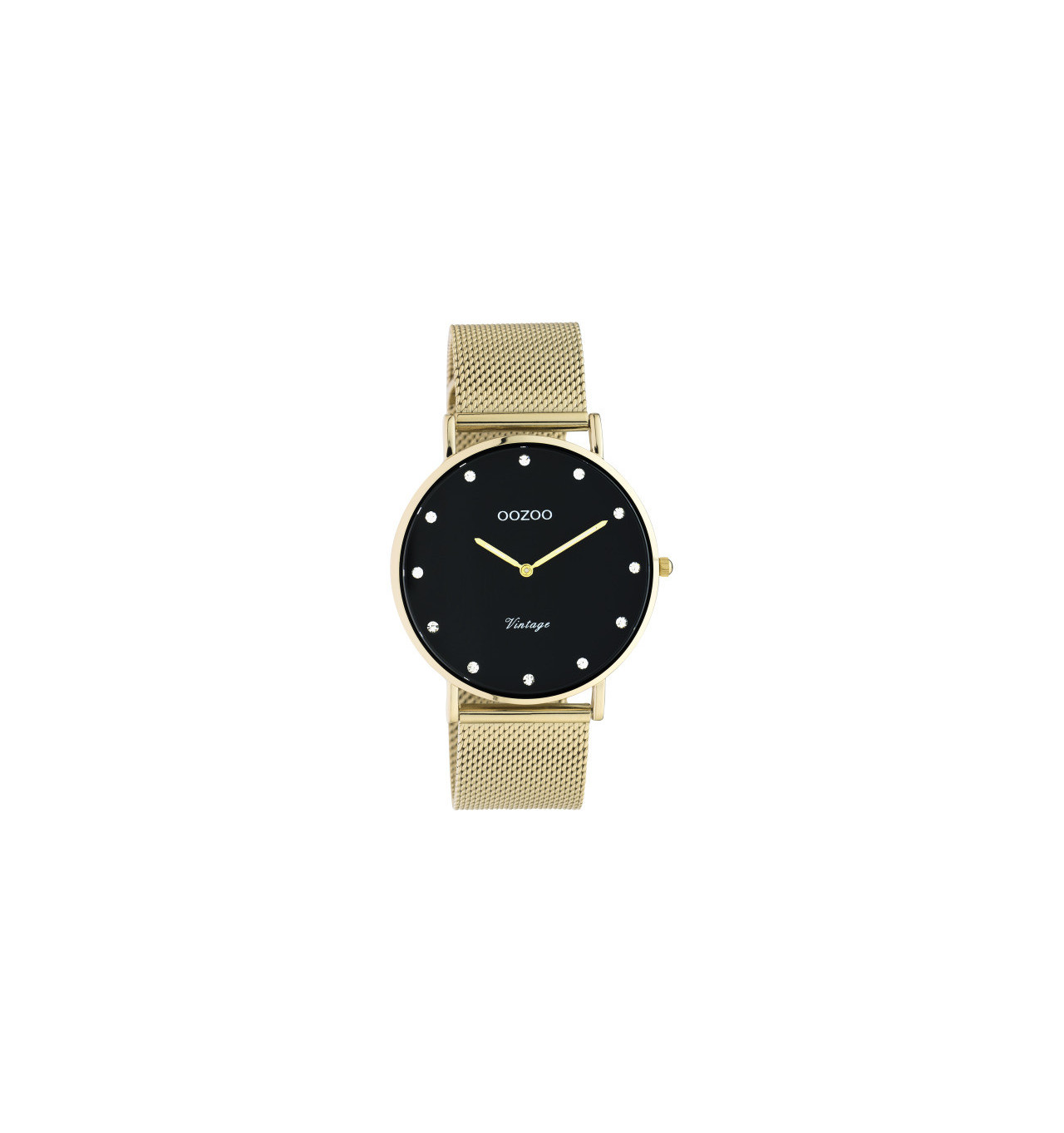 oozoo-montre-femme-acier-doré-bijoux totem