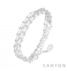 canyon france-bracelet-argent-double rangs-bijoux totem