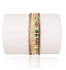 loetma-calypso-bracelet-ajustable-bleu canard-bijoux totem