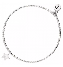 doriane bijoux-bracelet-argent-étoile-extensible-bijoux totem.