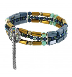 taratata bijoux-madame rêve-bracelet-3 rangs-extensible-bijoux totem