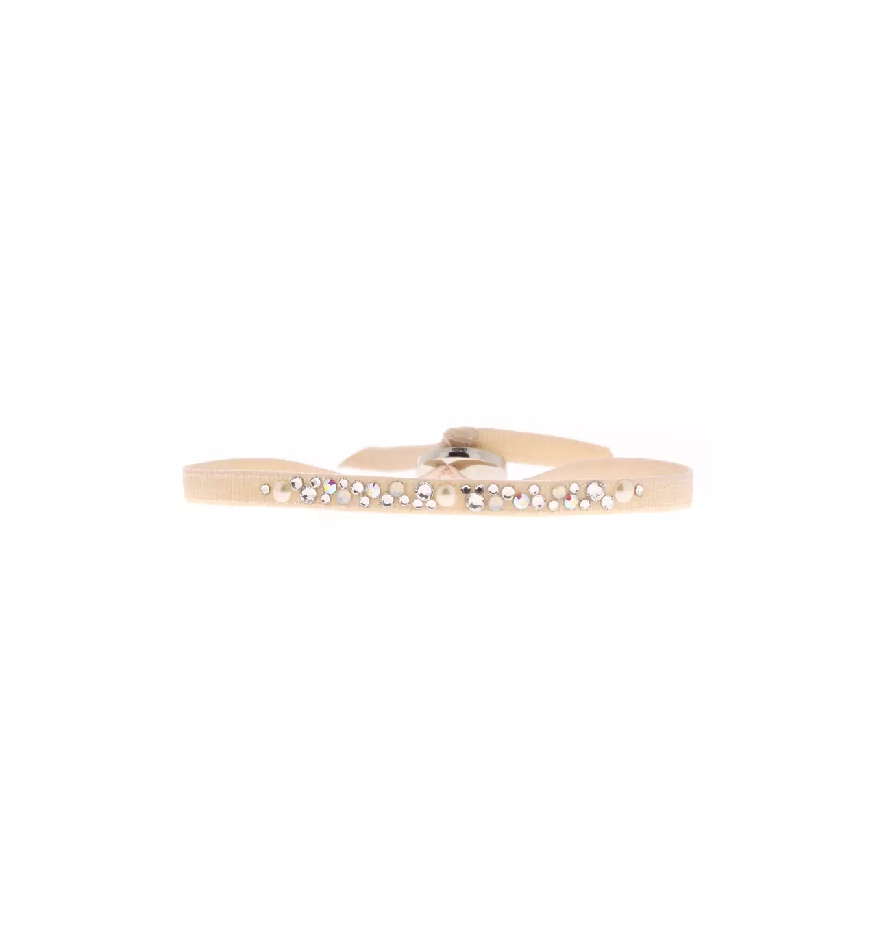 Bracelet Les Interchangeables A58781 - Perle Forme Carrée Beige Rose Femme  sur Bijourama, référence des bijoux Femme en ligne