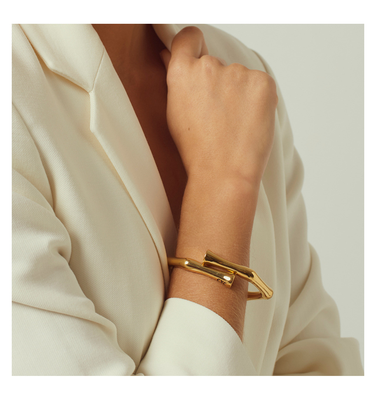 cxc-laurel-bracelet-jonc-plaqué-or-bijoux totem