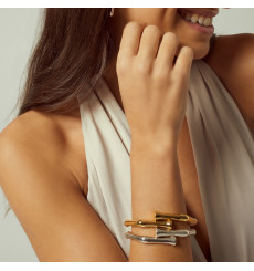cxc-laurel-bracelet-jonc-plaqué argent-bijoux totem