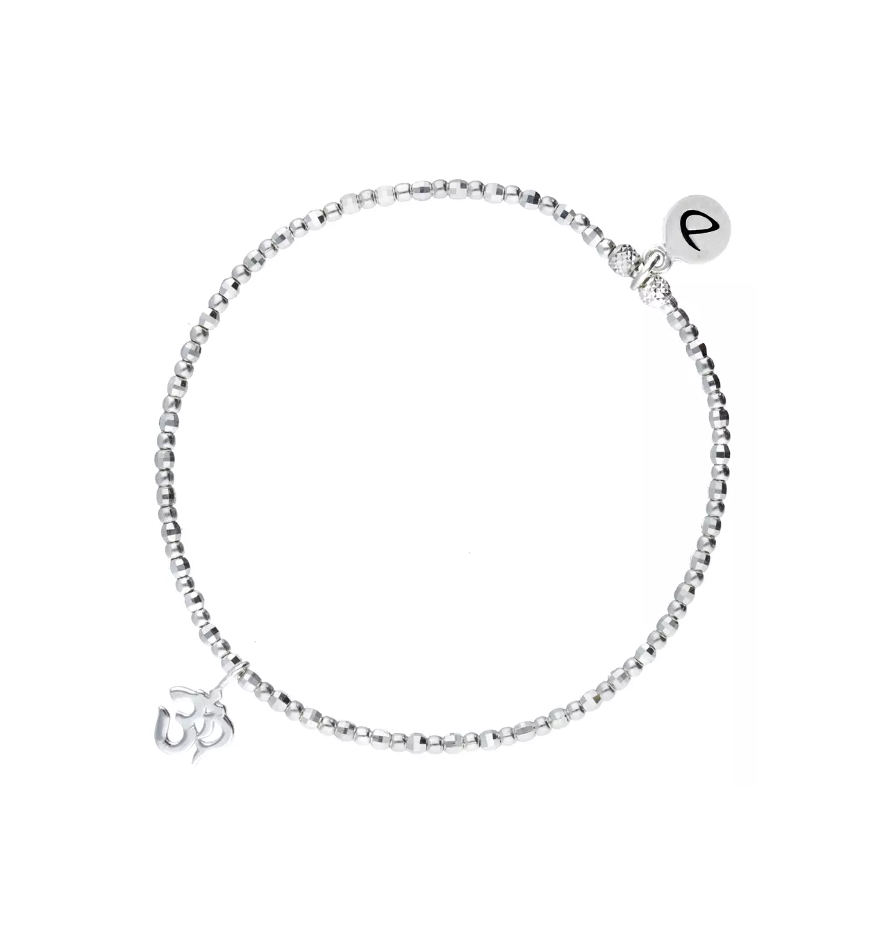 doriane-bijoux-om-bracelet-extensible-argent-bijoux totem.