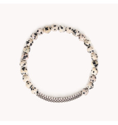 nature bijoux-homme-serpent-bracelet-extensible-jaspe-bijoux totem.