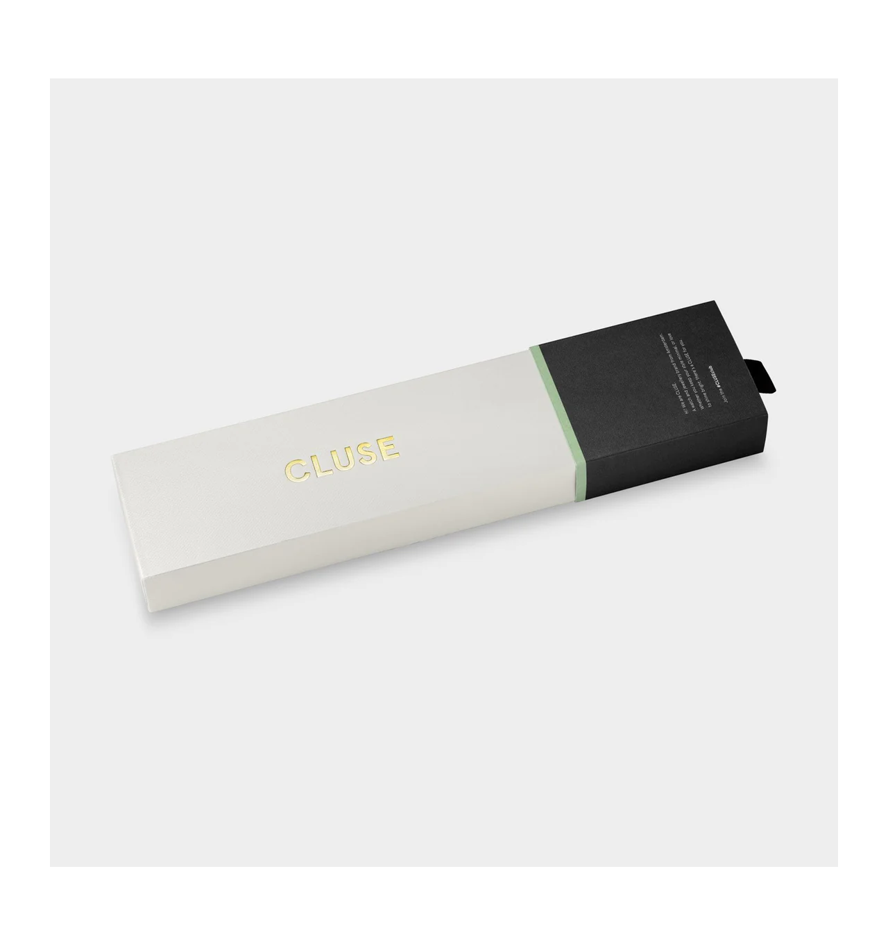 Montre femme Gracieuse Acier & Cuir Vert, Marque CLUSE | Bijoux Totem