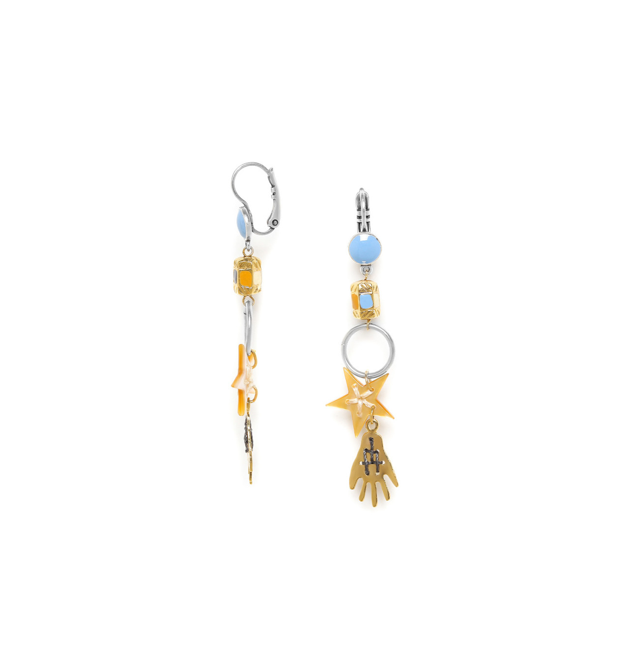 franck herval-justine-dormeuses-longues-bijoux totem.