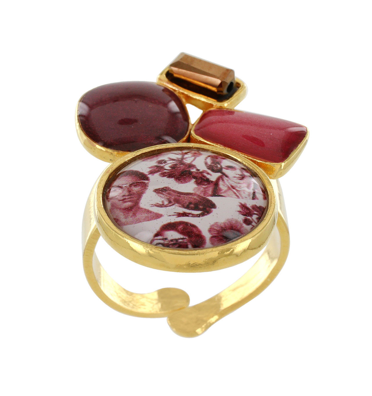 taratata bijoux-manufacture-bague-ajustable-fantaisie-bijoux totem