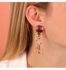 taratata bijoux-manufacture-boucles d'oreilles-clips-bijoux-totem