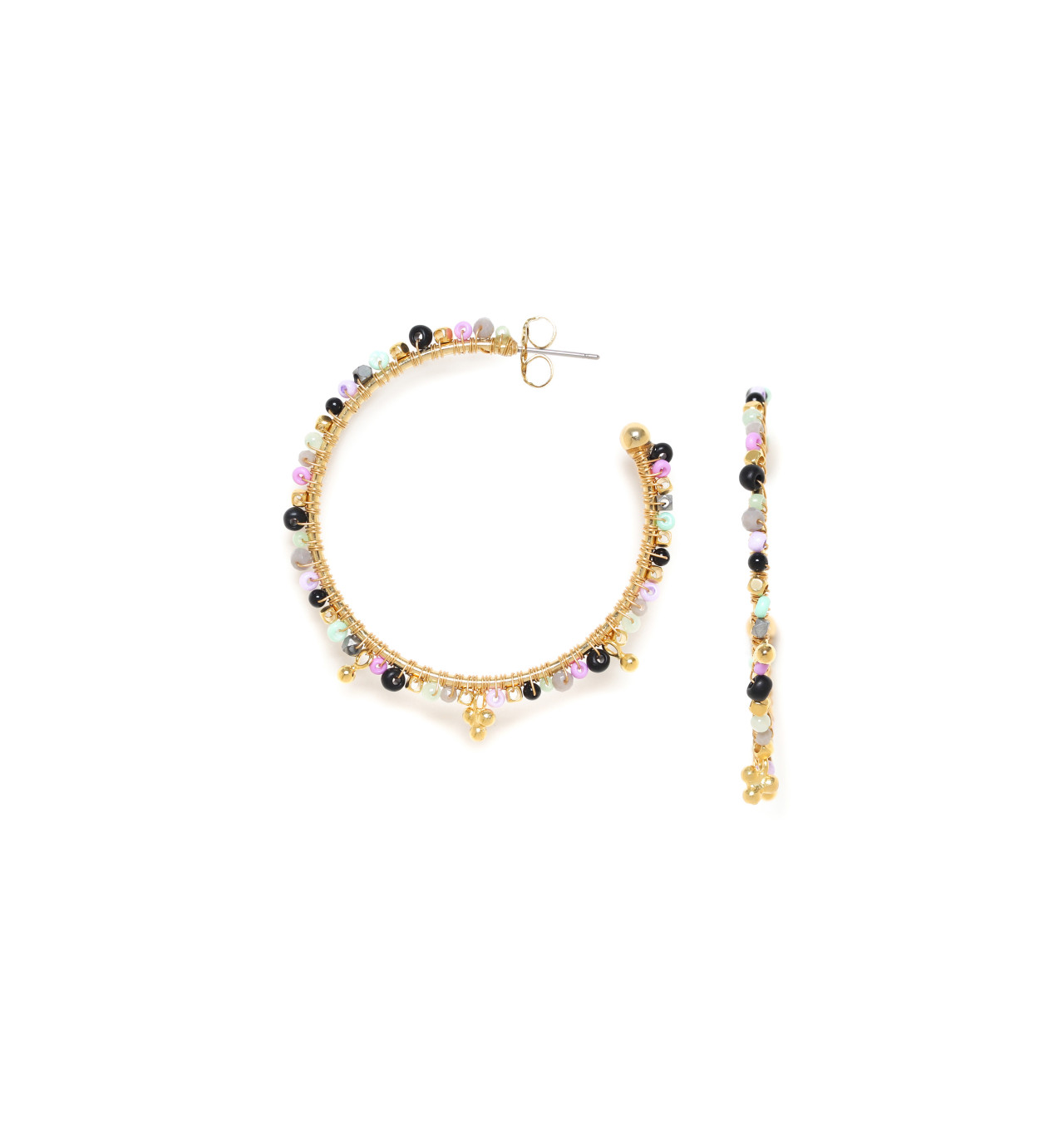 franck herval-gabrielle-boucles d'oreilles-créoles-bijoux totem.