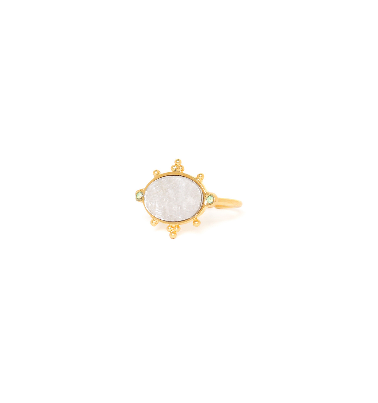 franck herval-gabrielle-bague-ajustable-ovale-bijoux totem.