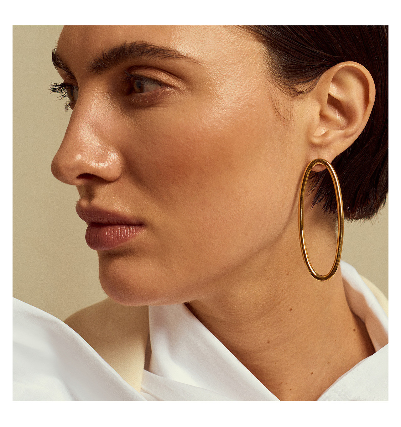 cxc-ambar-boucles d'oreilles-ovales-plaquées or-bijoux totem