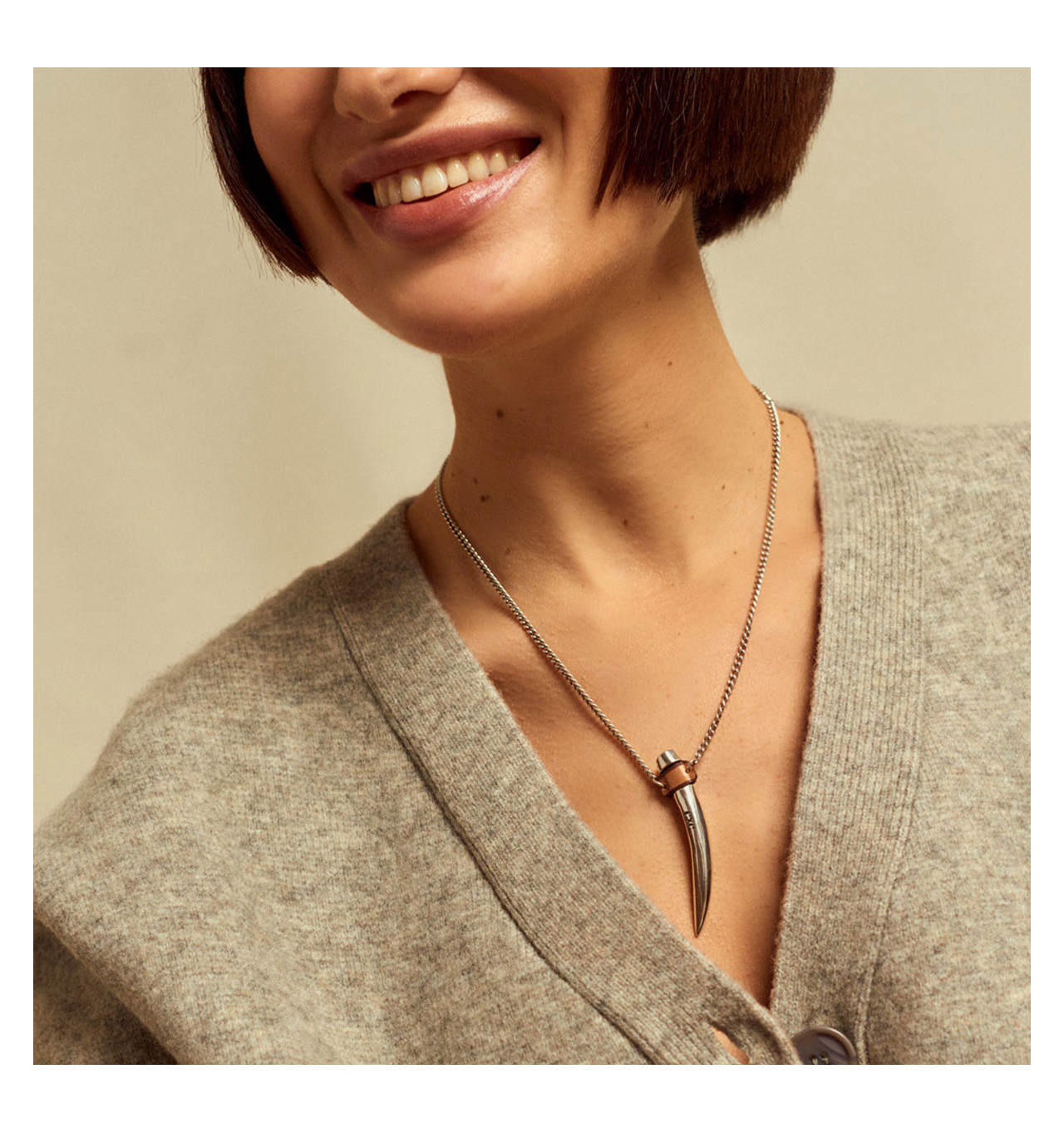 cxc-ambar-collier-pendentif-corne-argent-bijoux totem